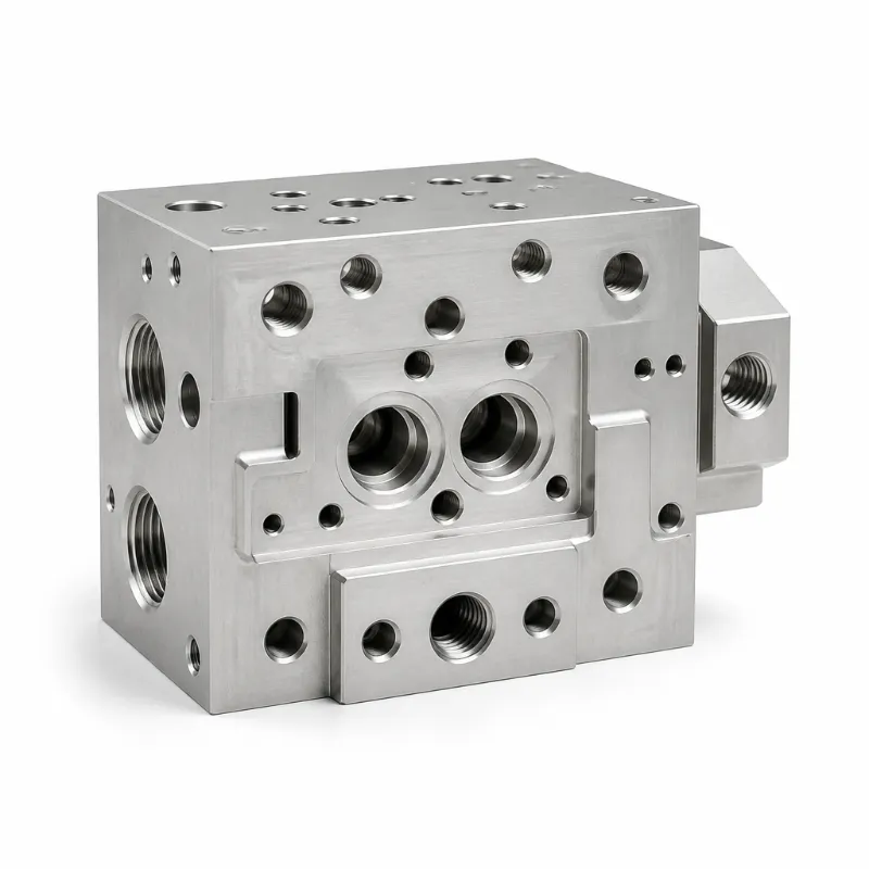 CNC-bearbetade delar av aluminium